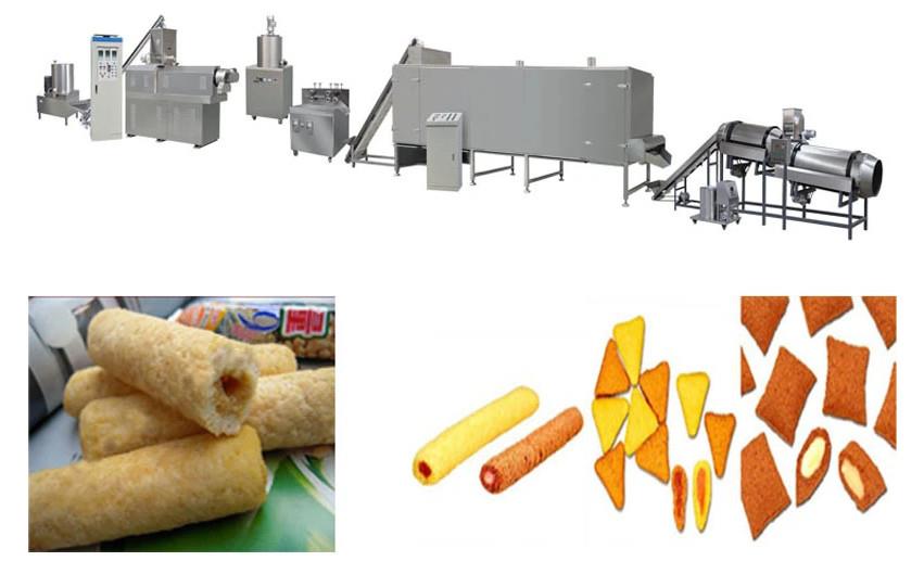 snack food machinery extruder